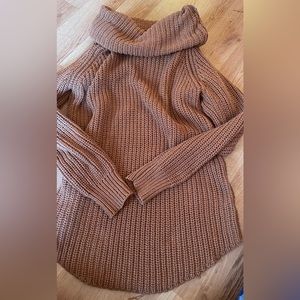 Betseys Boutique Brown Sweater Dress